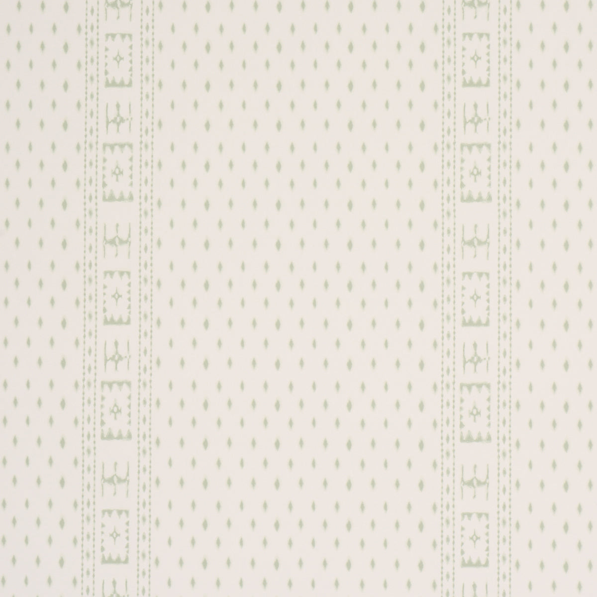 Indah Batik Wallpaper in Sage color - pattern number 5018240 - by Schumacher in the Bohemia collection