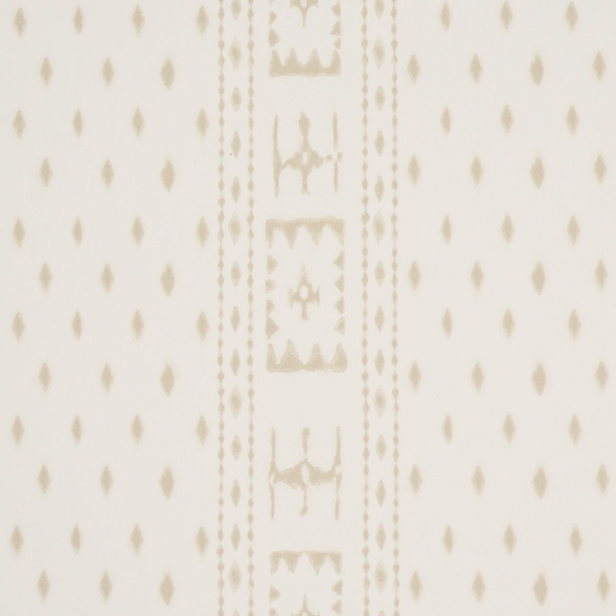 Indah Batik Wallpaper in Neutral color - pattern number 5018241 - by Schumacher in the Bohemia collection