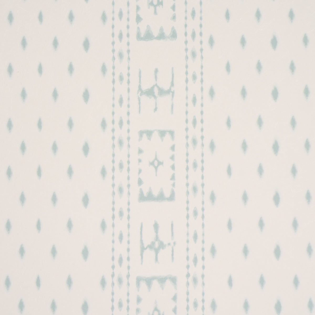 Indah Batik Wallpaper in Aqua color - pattern number 5018242 - by Schumacher in the Bohemia collection