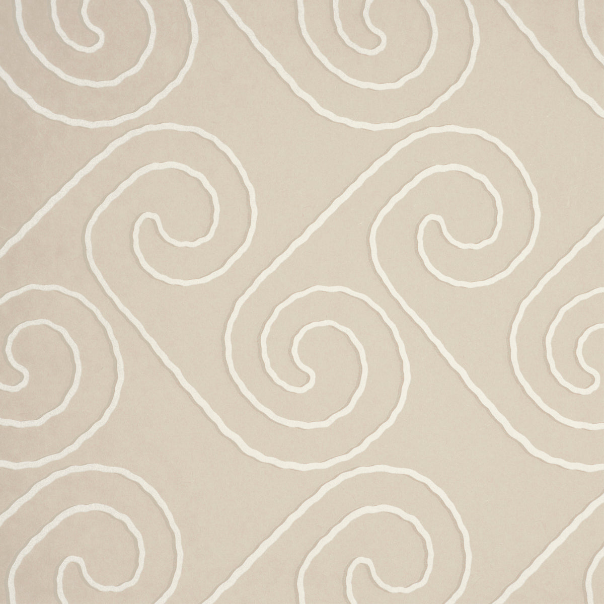 Fortuna Wallpaper in light beige color - pattern number 5018360 - by Schumacher in the Backdrop I collection