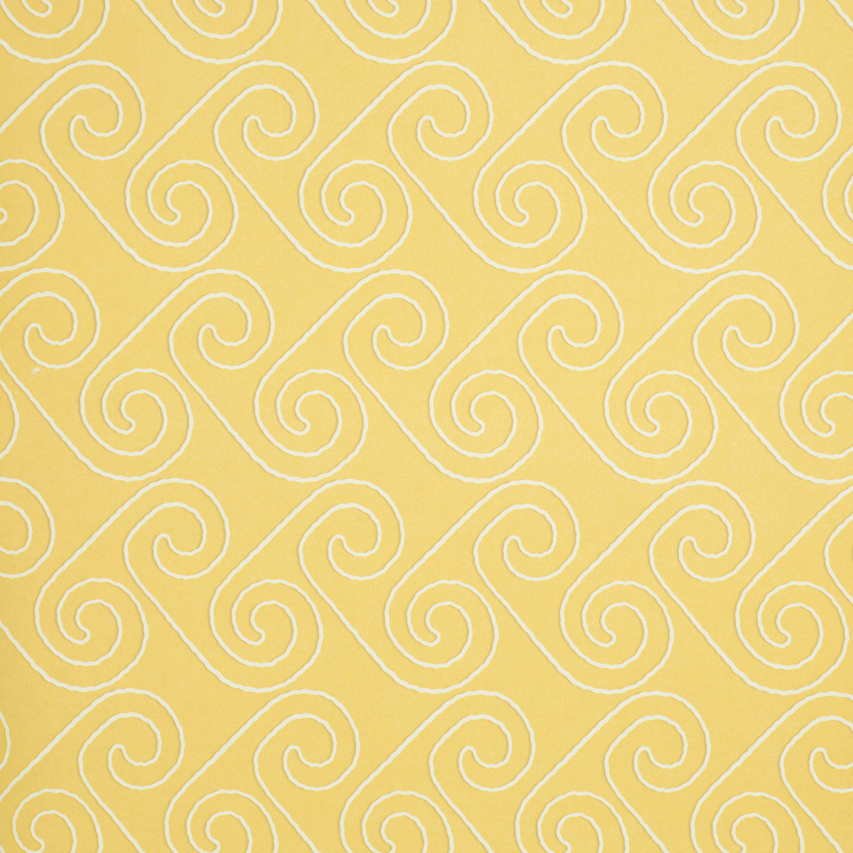 Fortuna Wallpaper in light yellow color - pattern number 5018361 - by Schumacher in the Backdrop I collection