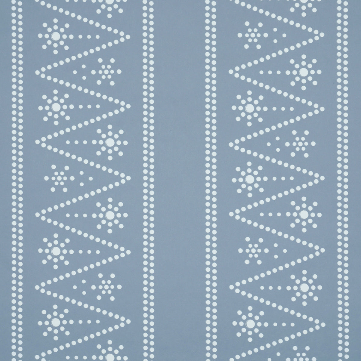 The Pearlies Wallpaper in soft blue color - pattern number 5018372 - by Schumacher in the Backdrop I collection