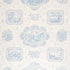 Century Scenic Toile Wallpaper in Blue color - pattern number 5018411 - by Schumacher in the American Heritage collection