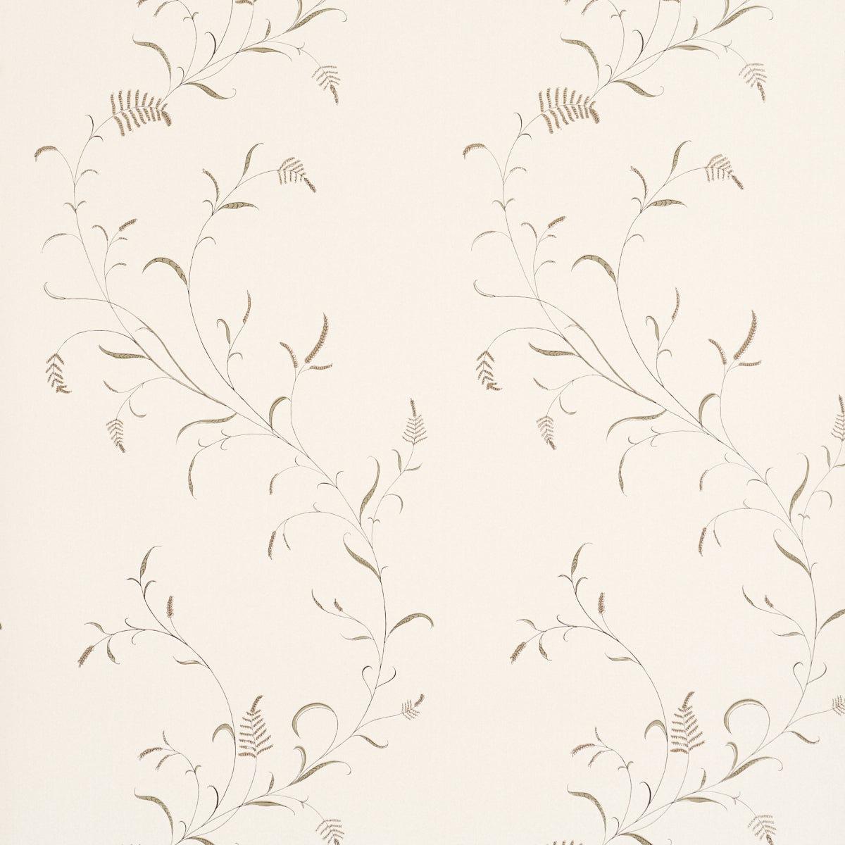 Winding Wheat Wallpaper in Neutral color - pattern number 5018430 - by Schumacher in the American Heritage collection