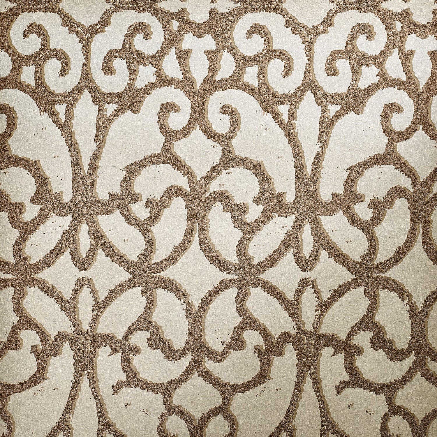 Pluto Sand Beige wallpaper in beige color - pattern number GH51207-23 - by Galerie in the Universe collection