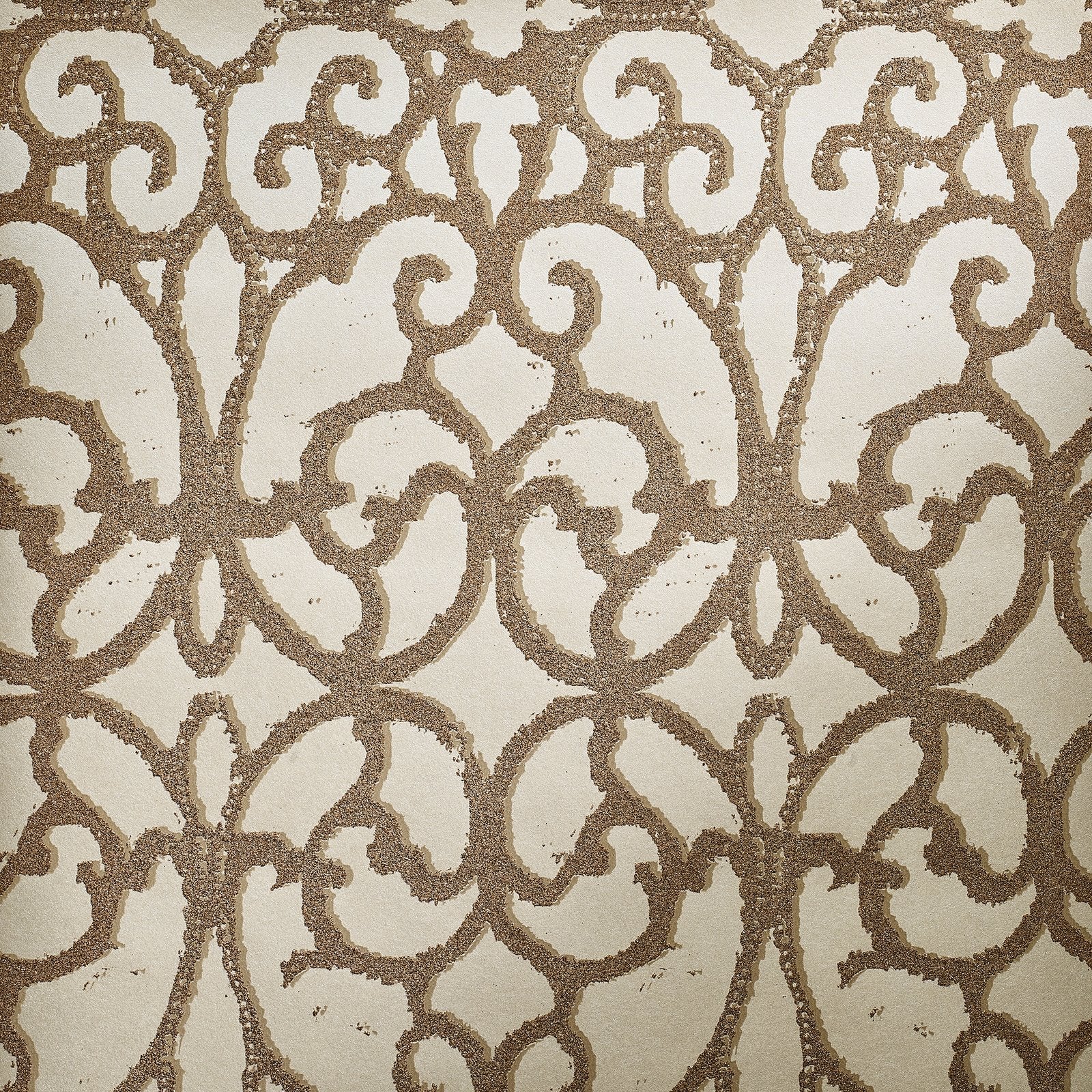 Pluto Sand Beige wallpaper in beige color - pattern number GH51207-23 - by Galerie in the Universe collection