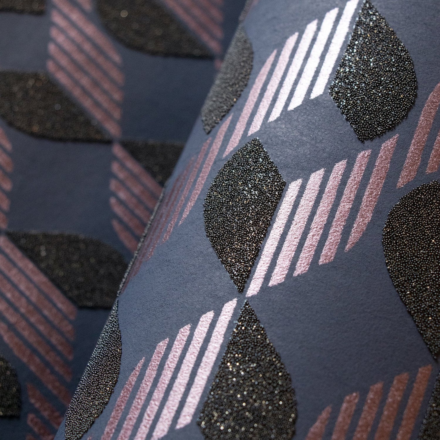 Venus Ocean blue wallpaper in blue color - pattern number GH51211-23 - by Galerie in the Universe collection