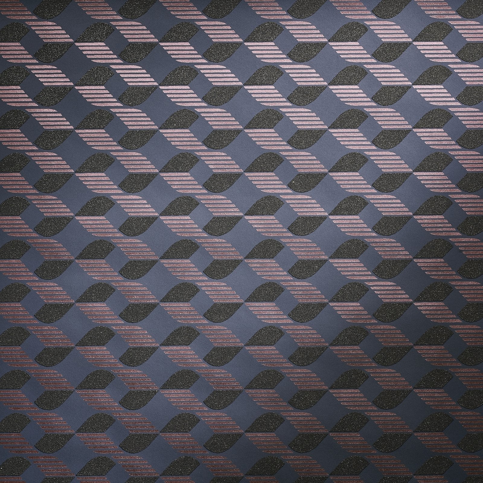 Venus Ocean blue wallpaper in blue color - pattern number GH51211-23 - by Galerie in the Universe collection