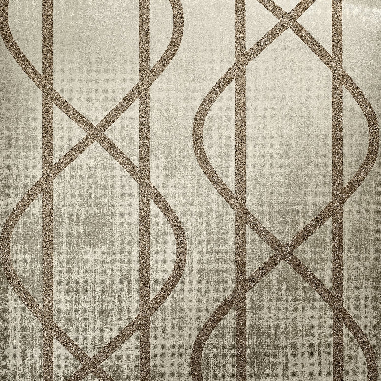 Saturn Sand Beige wallpaper in beige color - pattern number GH51212-23 - by Galerie in the Universe collection