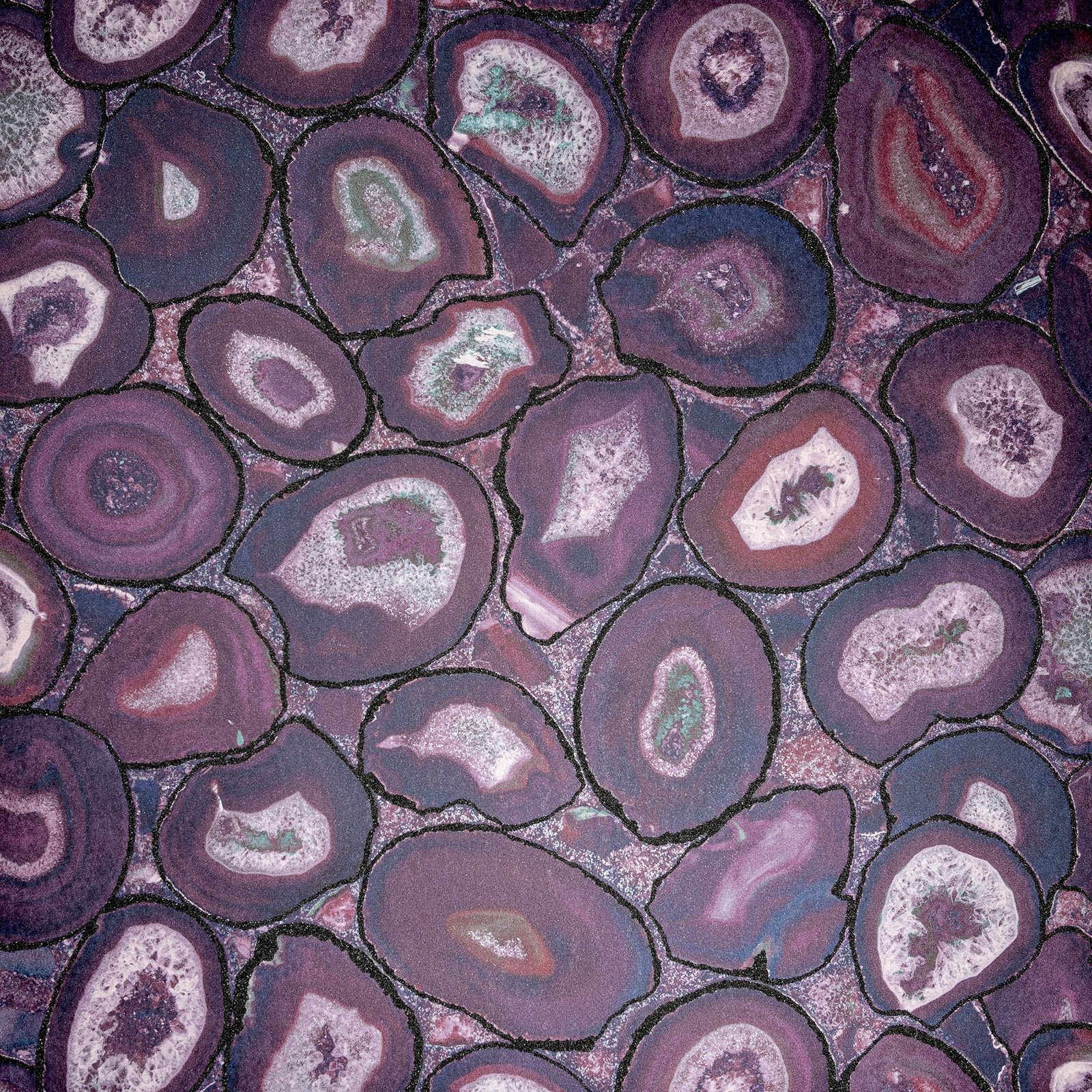 Agate wallpaper in purple lilac color - pattern number GH51217-23 - by Galerie in the Pepper collection
