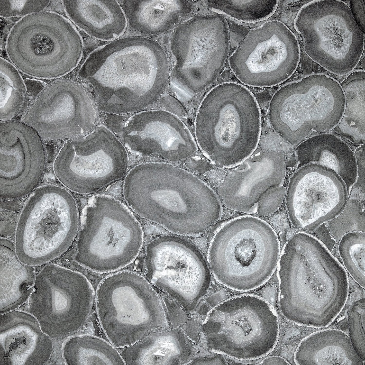 Agate wallpaper in silver grey color - pattern number GH51220-23 - by Galerie in the Pepper collection