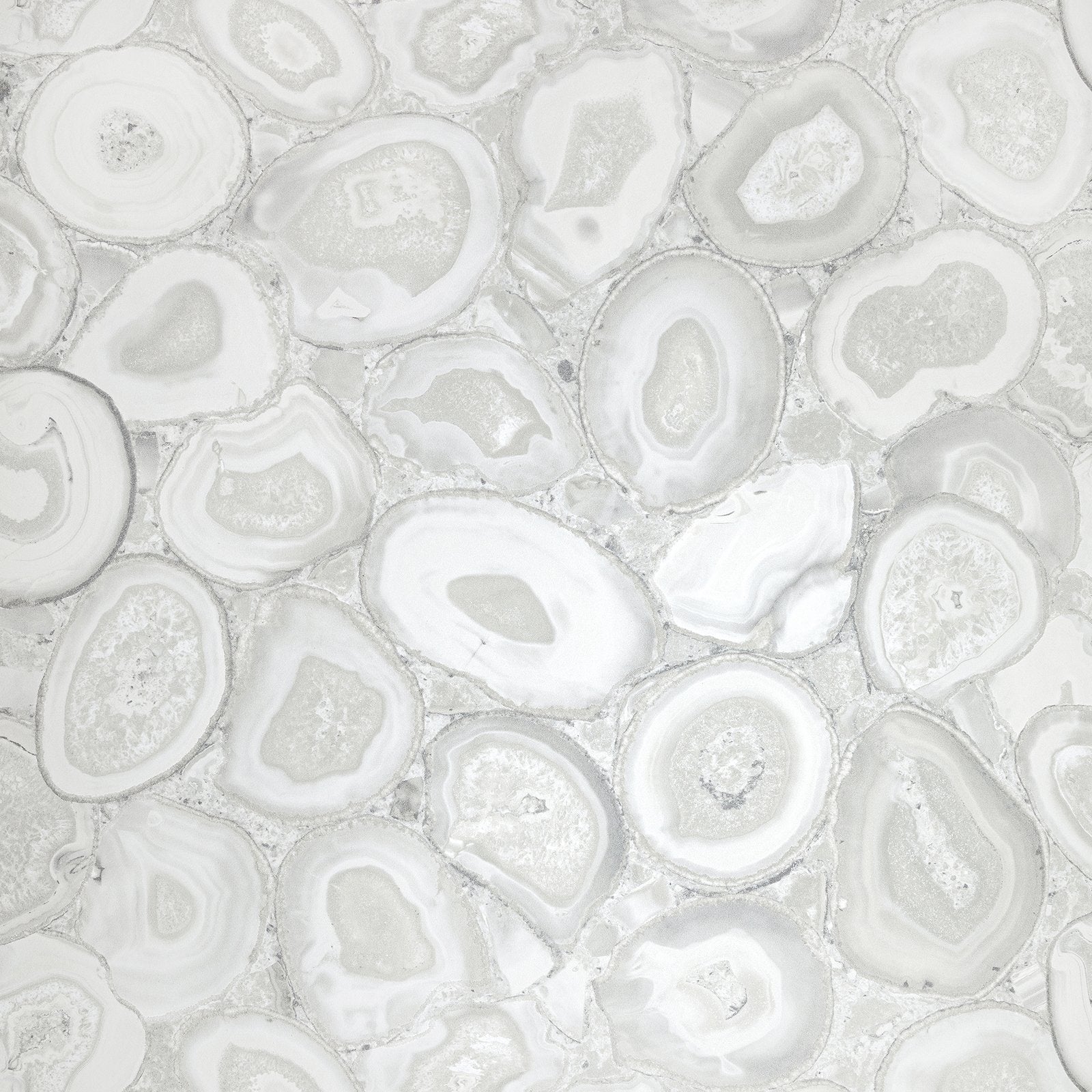 Agate wallpaper in silver grey color - pattern number GH51221-23 - by Galerie in the Pepper collection