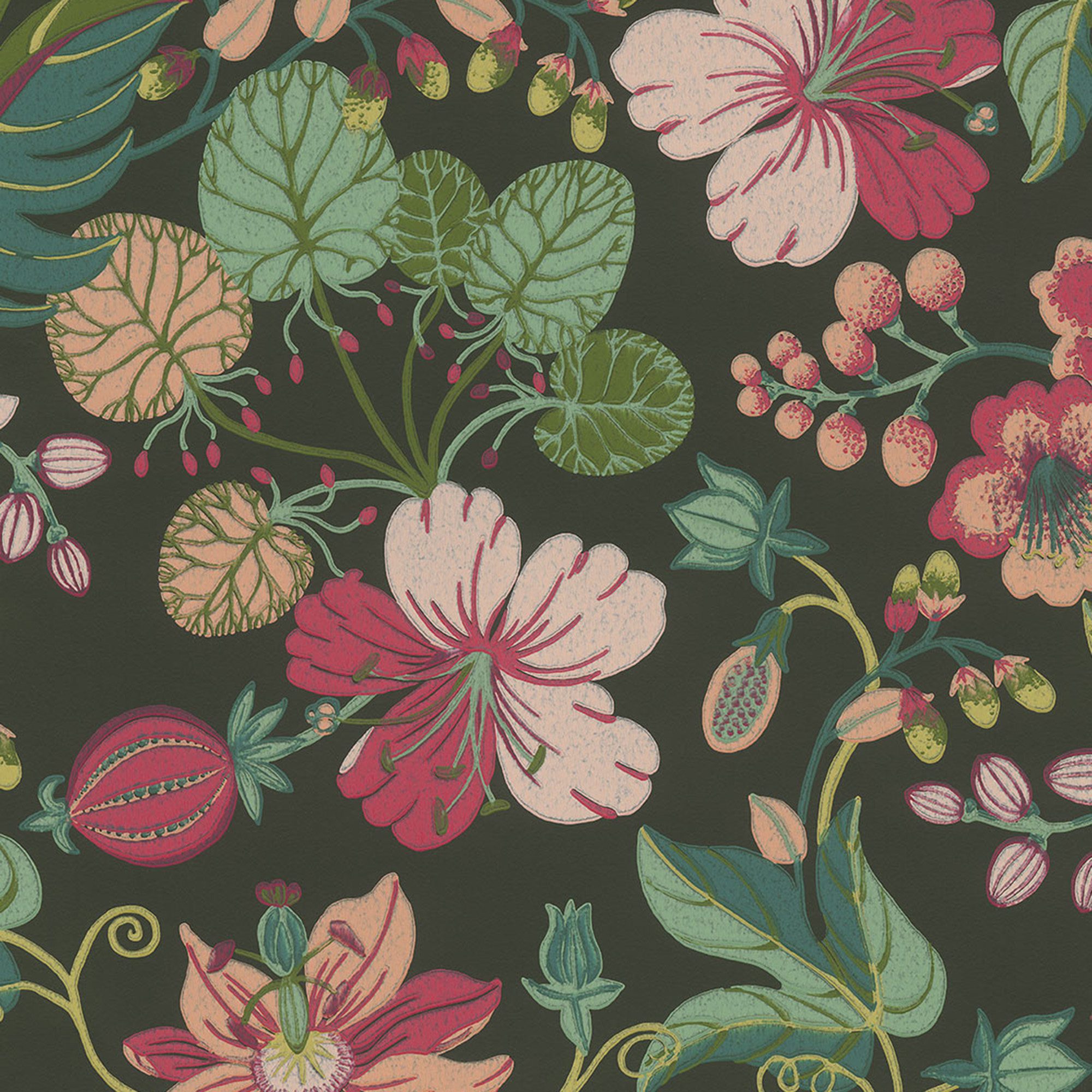52107 wallpaper in 79 color - pattern number 5210779W8811 - by JF wallpapers in the In Bloom collection