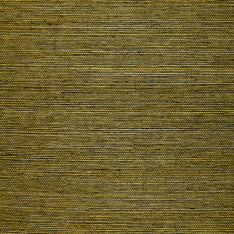 Ningbo Sisal wallpaper in olive color - pattern number 524316 - by Schumacher in the Essential Wallcoverings Sisals collection