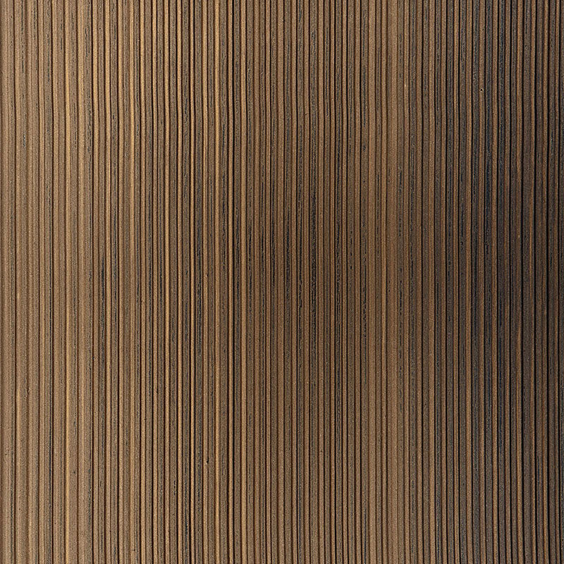 Rimini Rib wallpaper in burnished bronze color - pattern number 529907 - by Schumacher in the Modern Glamour collection