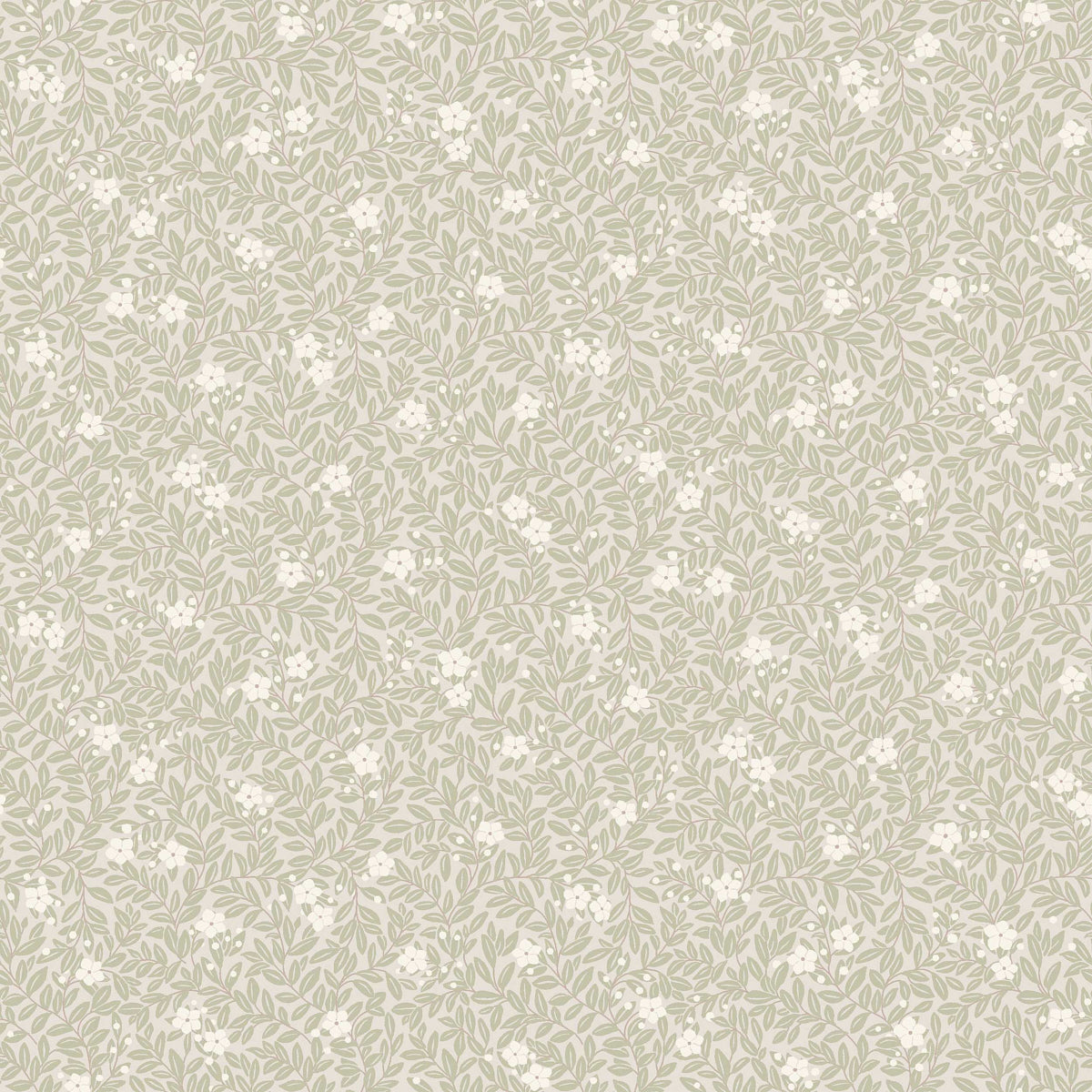 Myrten wallpaper in leaf color - pattern number 5712 - by Schumacher in the Borastapeter collection