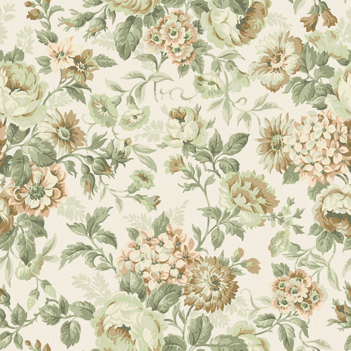 Hortensia wallpaper in blush color - pattern number 5727 - by Schumacher in the Borastapeter collection