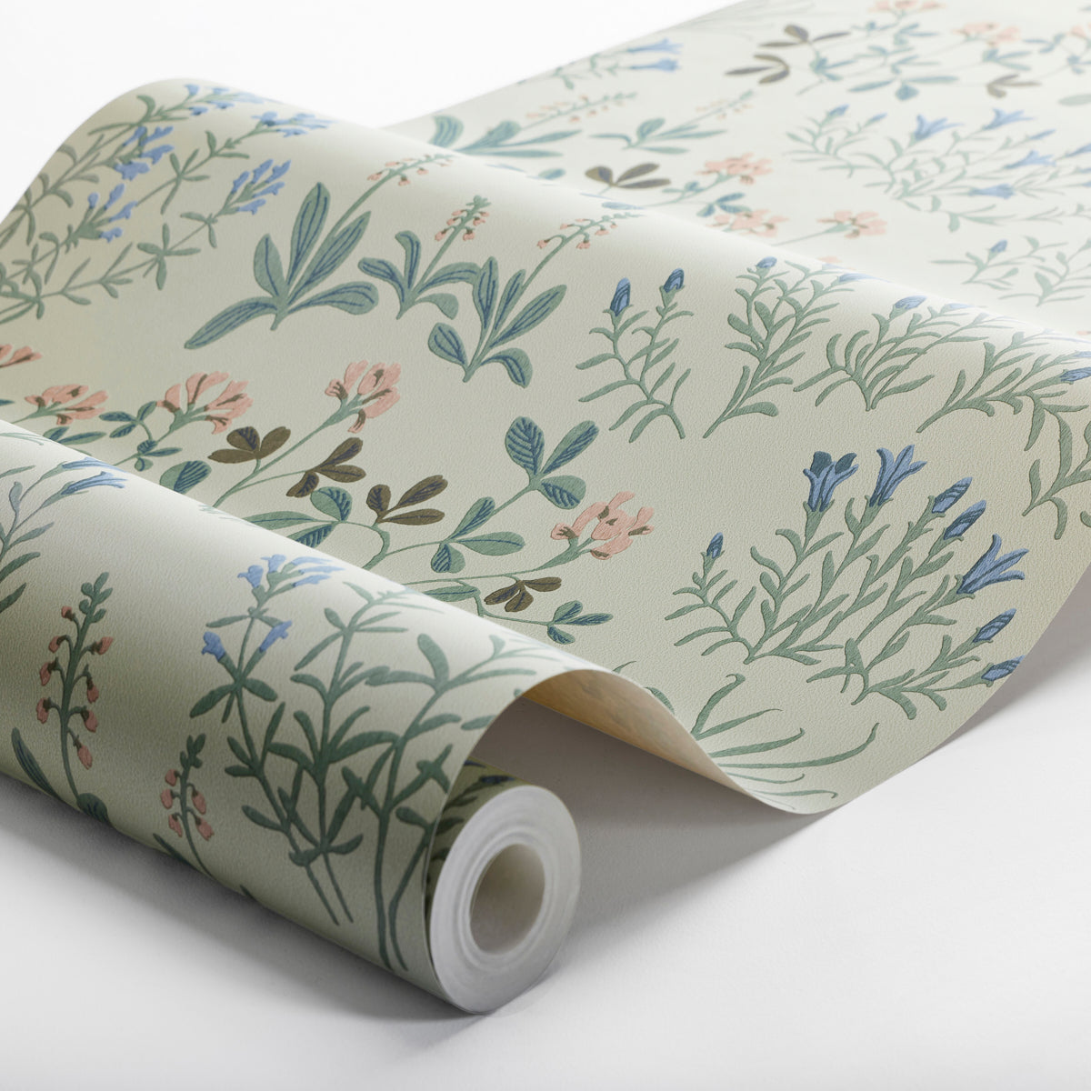 Noras Äng Wallpaper in mineral color - pattern number 5801 - by Schumacher in the Borastapeter collection