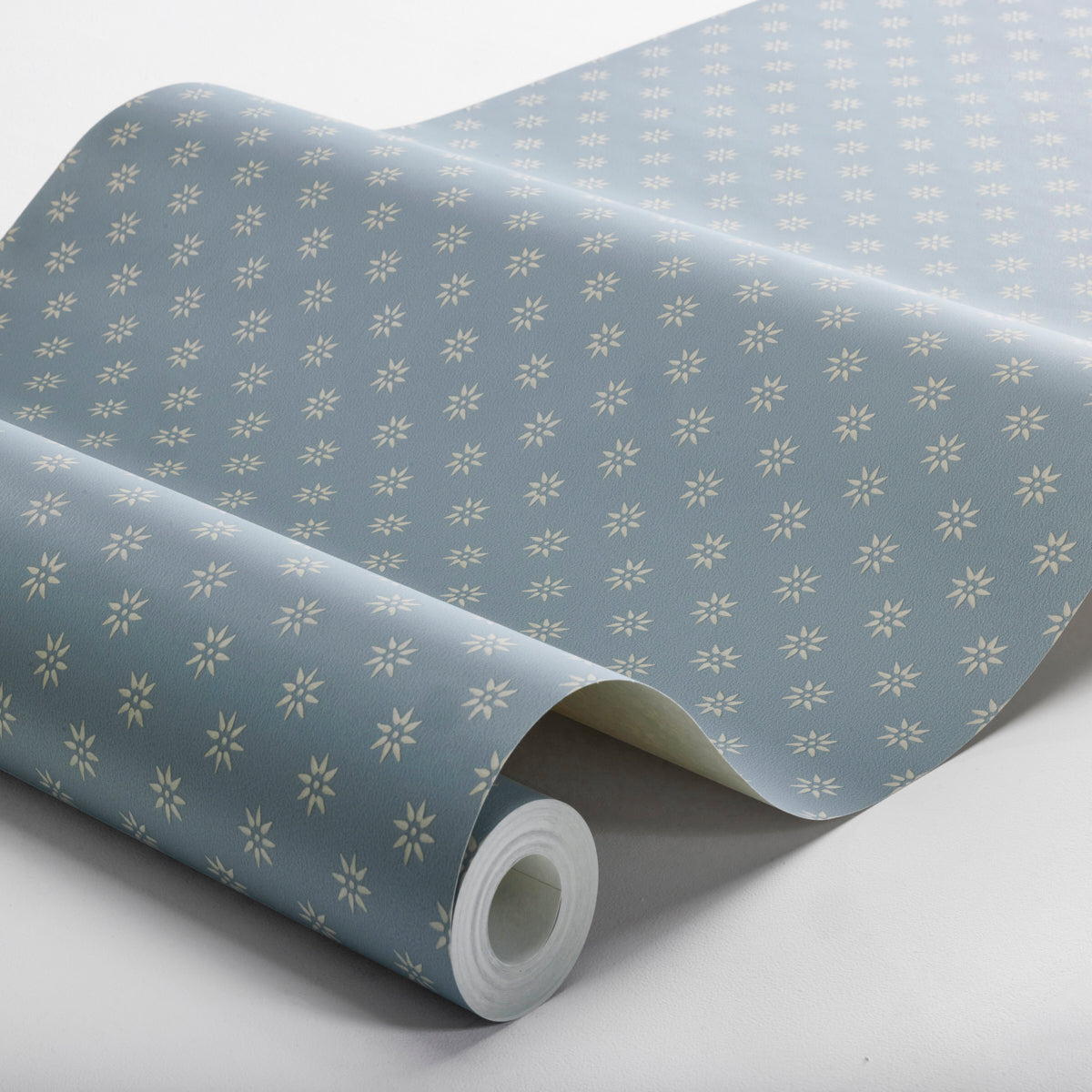 Skogsstjärna Wallpaper in slate color - pattern number 5808 - by Schumacher in the Borastapeter collection