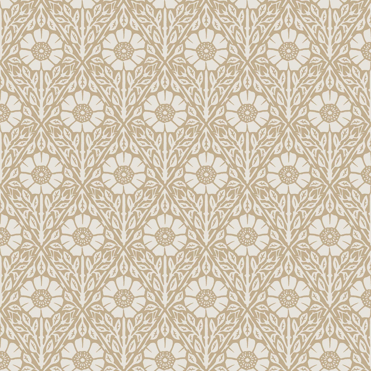 Nyponros Wallpaper in natural color - pattern number 5814 - by Schumacher in the Borastapeter collection