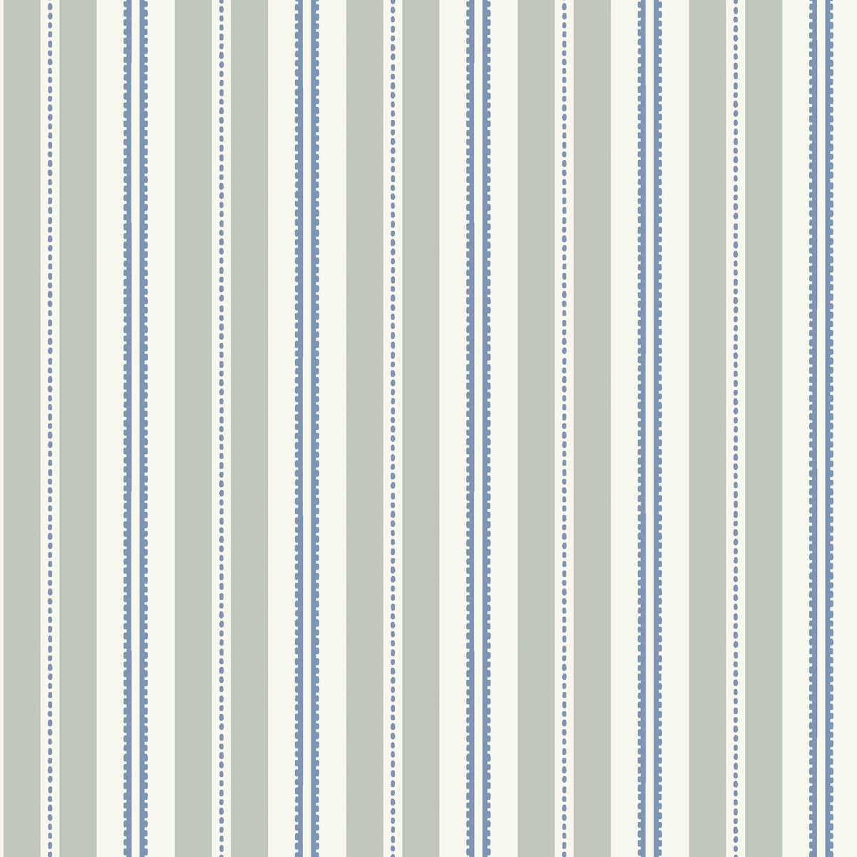 Hedda Wallpaper in blue and mineral color - pattern number 5817 - by Schumacher in the Borastapeter collection