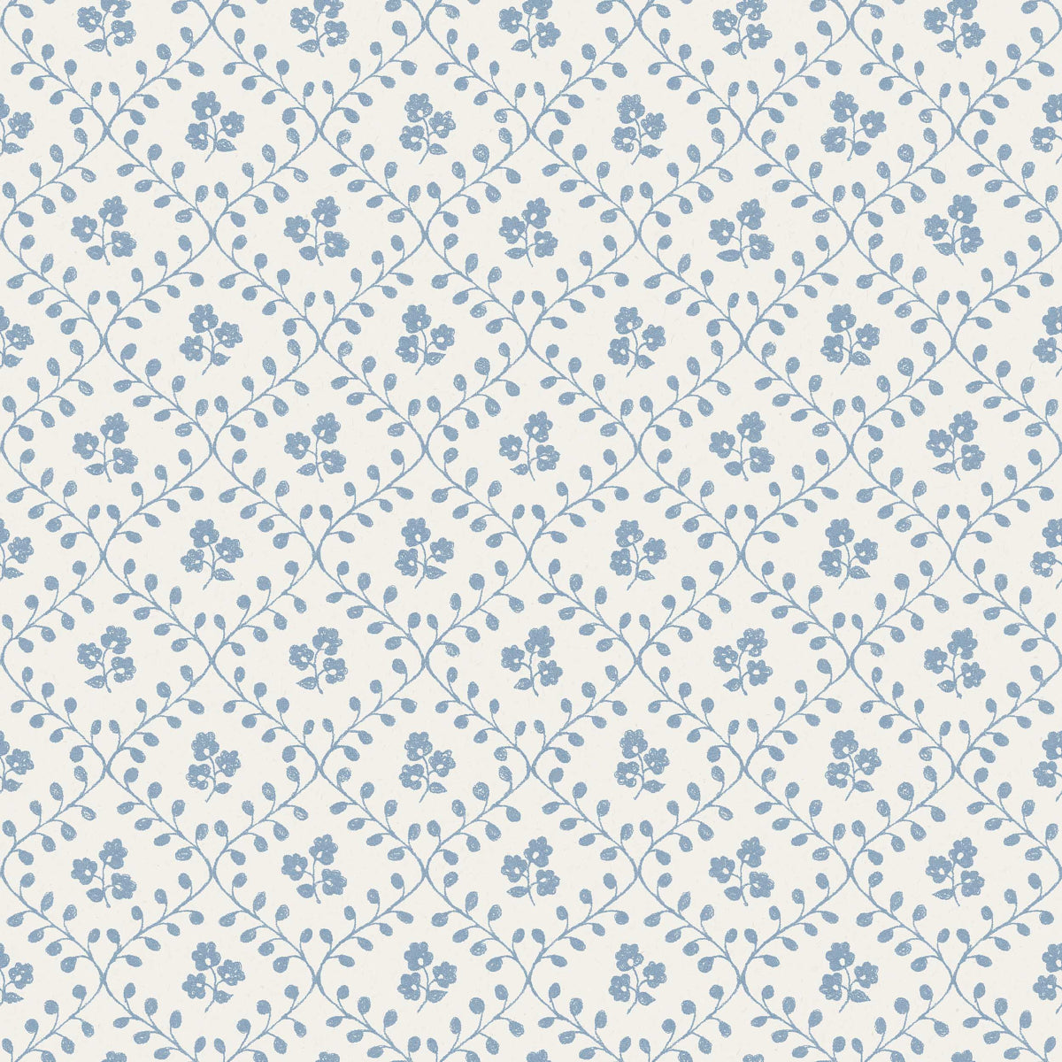 Idun Wallpaper in blue color - pattern number 5822 - by Schumacher in the Borastapeter collection