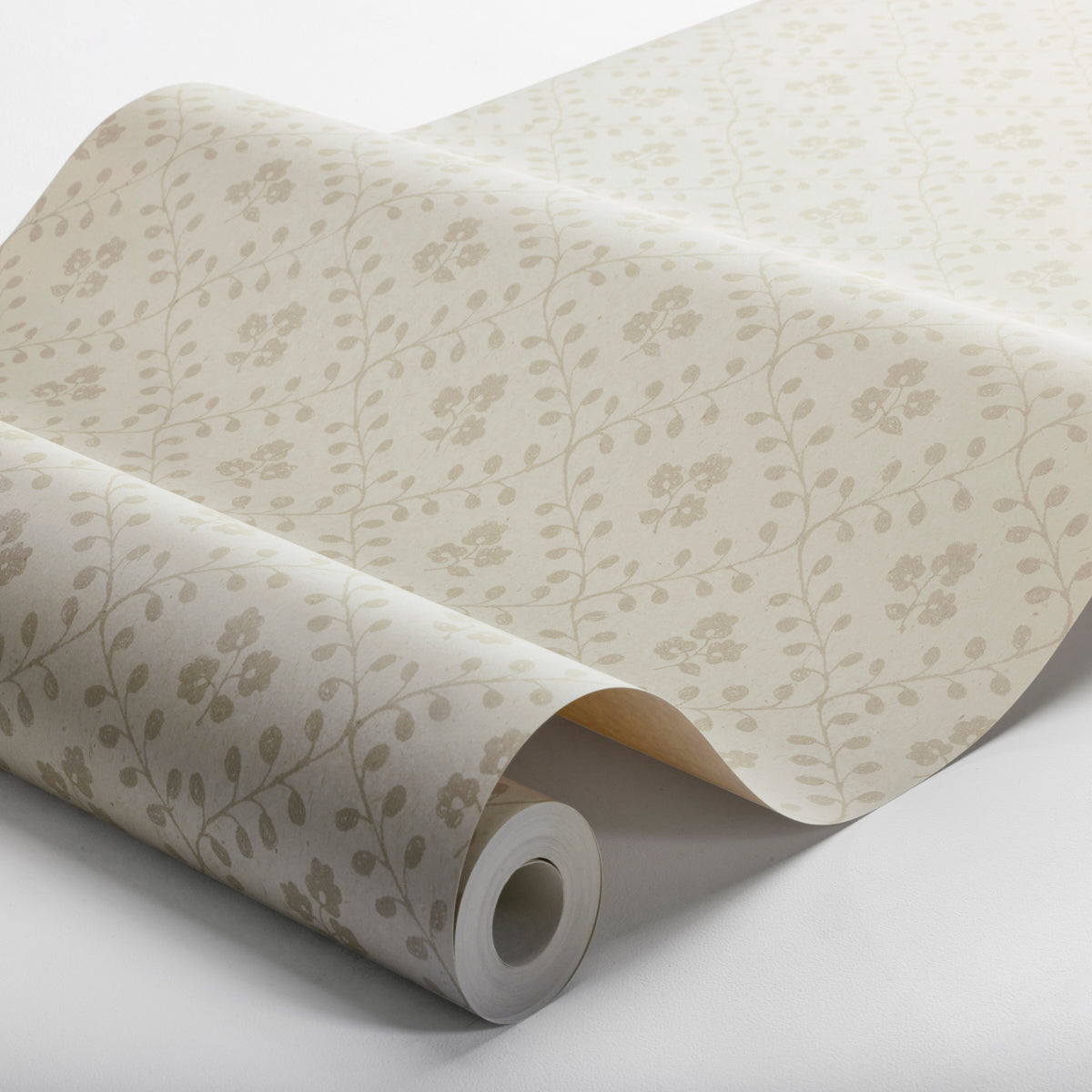 Idun Wallpaper in parchment color - pattern number 5824 - by Schumacher in the Borastapeter collection