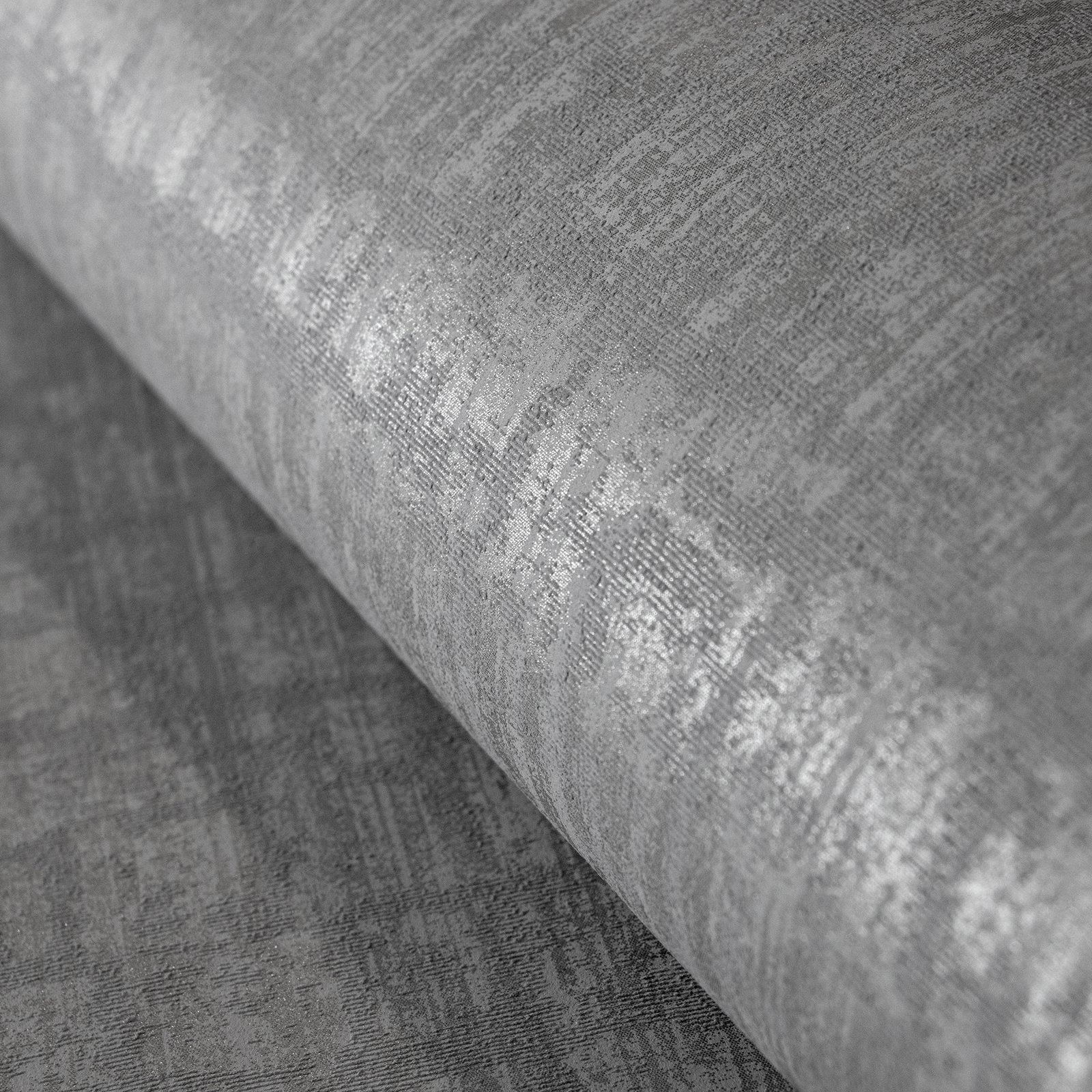 Zeus wallpaper in silver grey color - pattern number 64280 - by Galerie in the Adonea collection