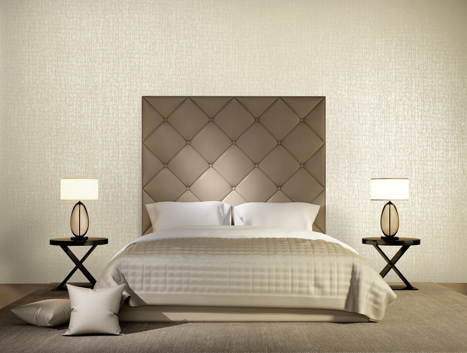 Zeus wallpaper in beige color - pattern number 64282 - by Galerie in the Adonea collection