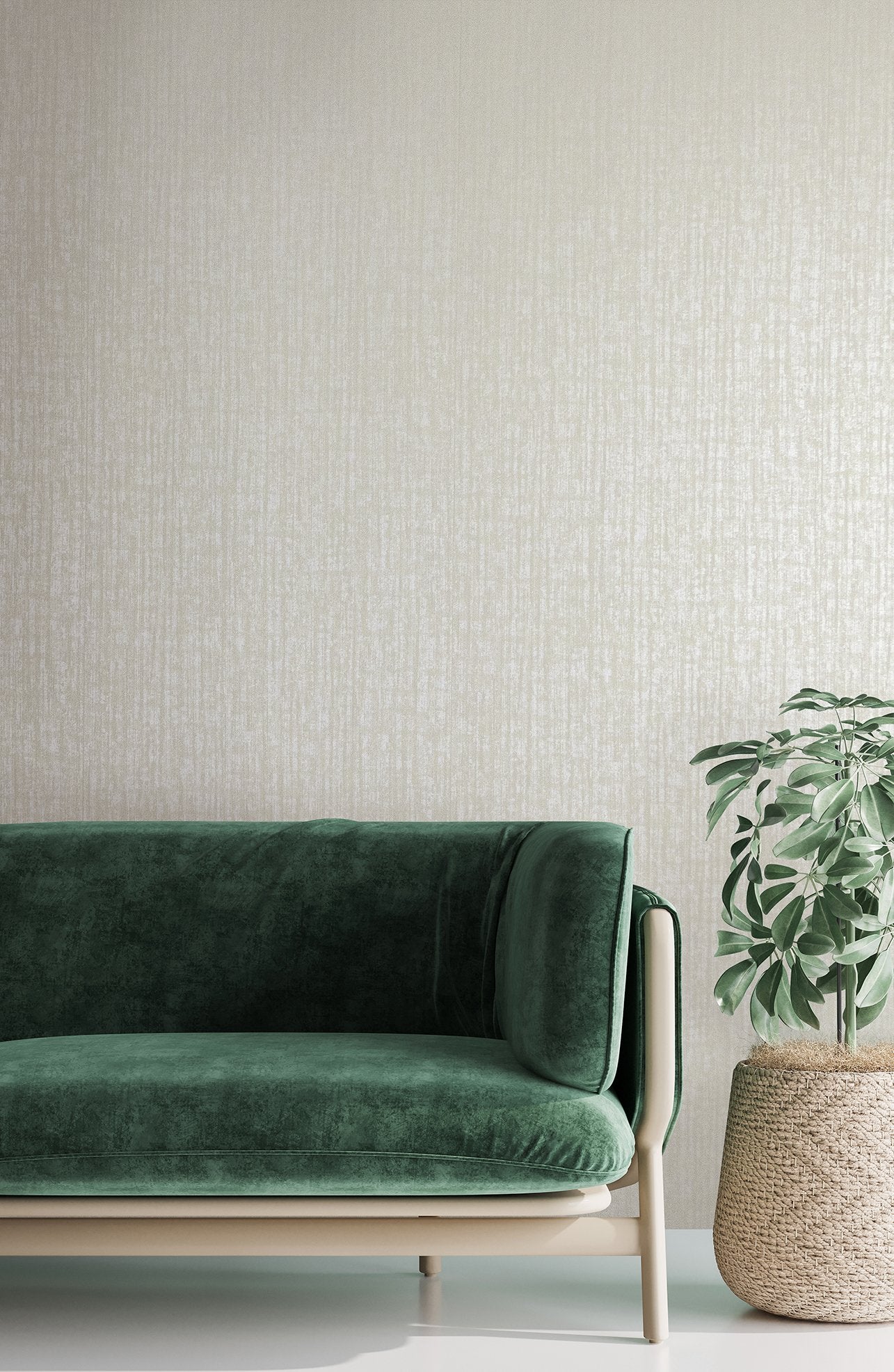 Zeus wallpaper in silver grey color - pattern number 64286 - by Galerie in the Adonea collection