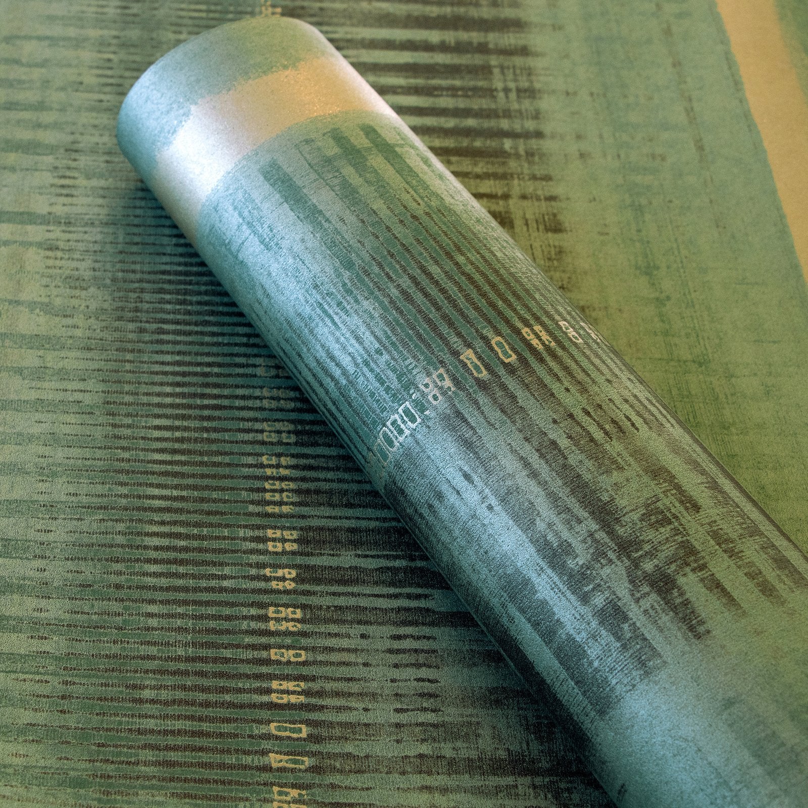Hermes wallpaper in green color - pattern number 64291 - by Galerie in the Adonea collection