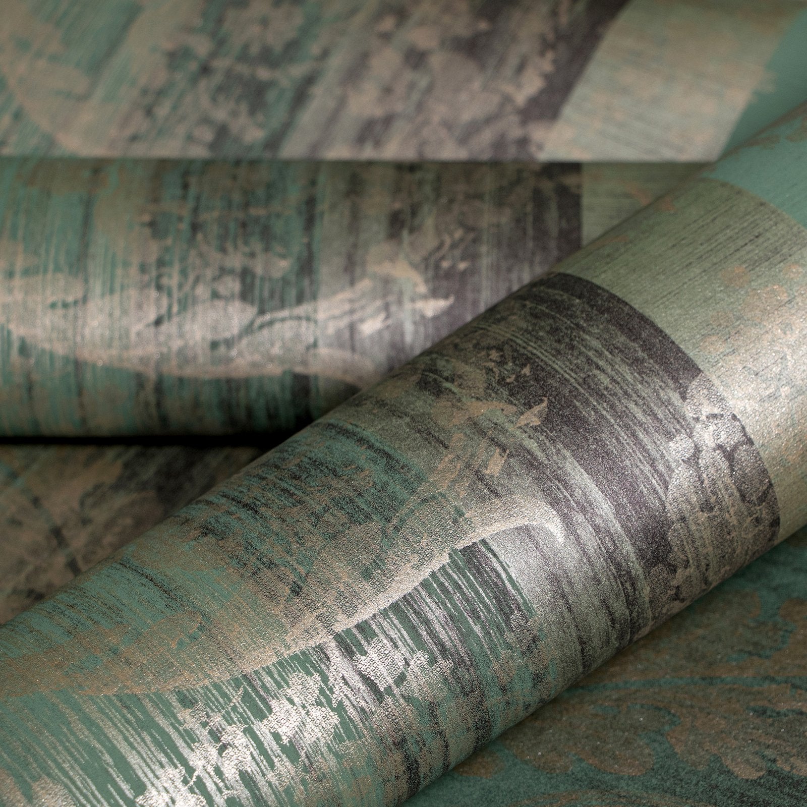 Nerites wallpaper in green color - pattern number 64293 - by Galerie in the Adonea collection