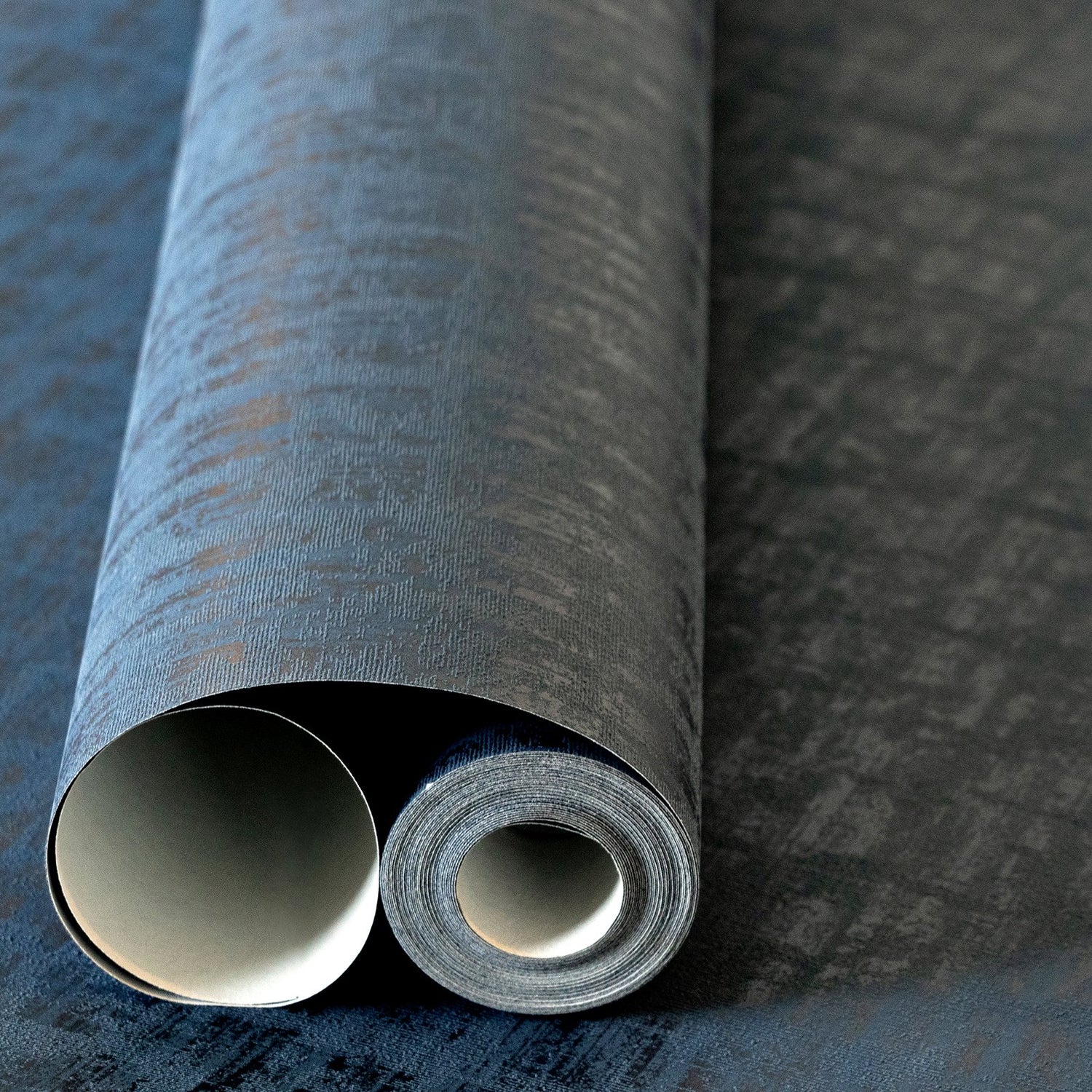 Zeus wallpaper in blue color - pattern number 64301 - by Galerie in the Adonea collection