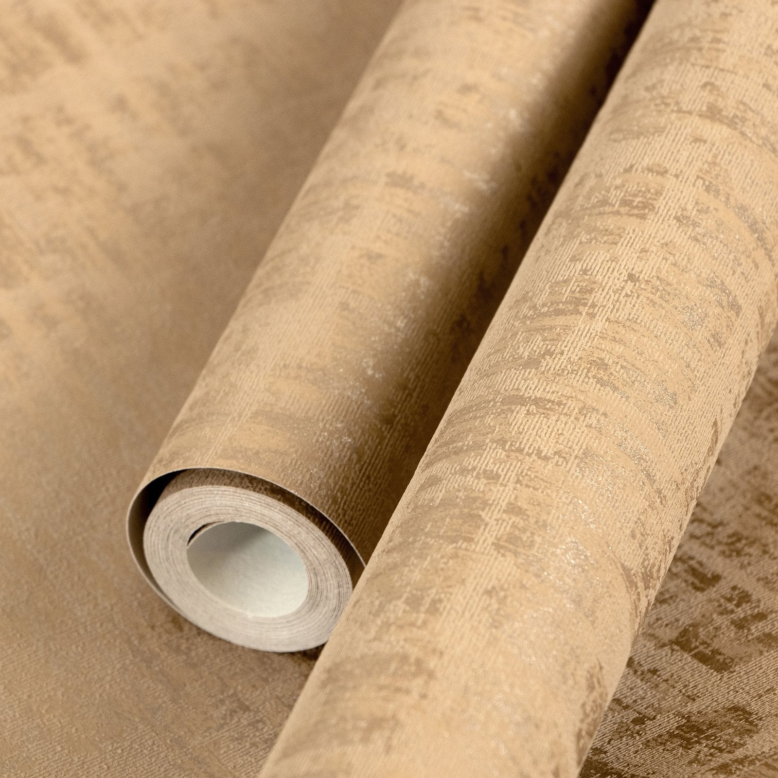 Zeus wallpaper in bronze brown color - pattern number 64327 - by Galerie in the Adonea collection