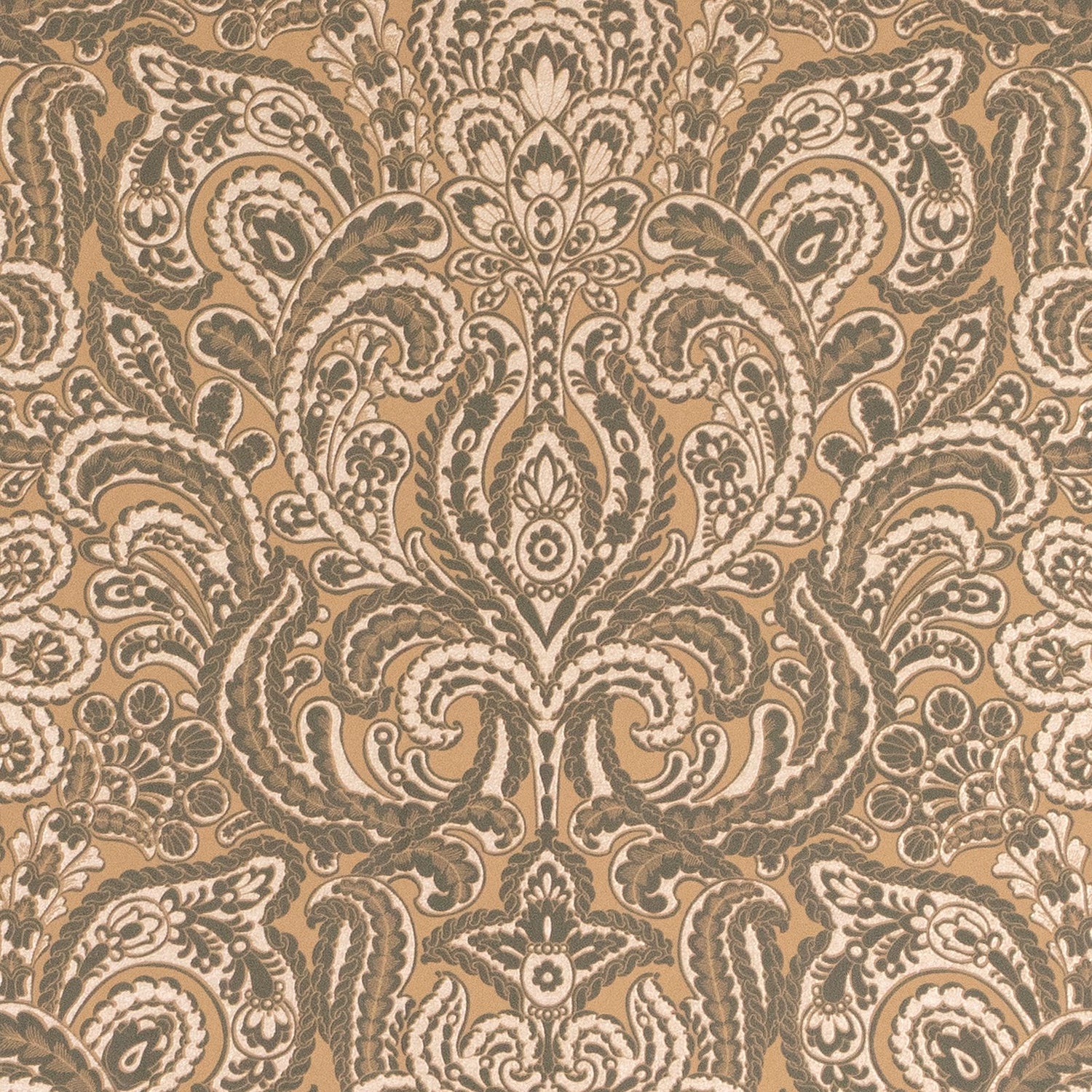 Ares wallpaper in bronze brown color - pattern number 64329 - by Galerie in the Adonea collection