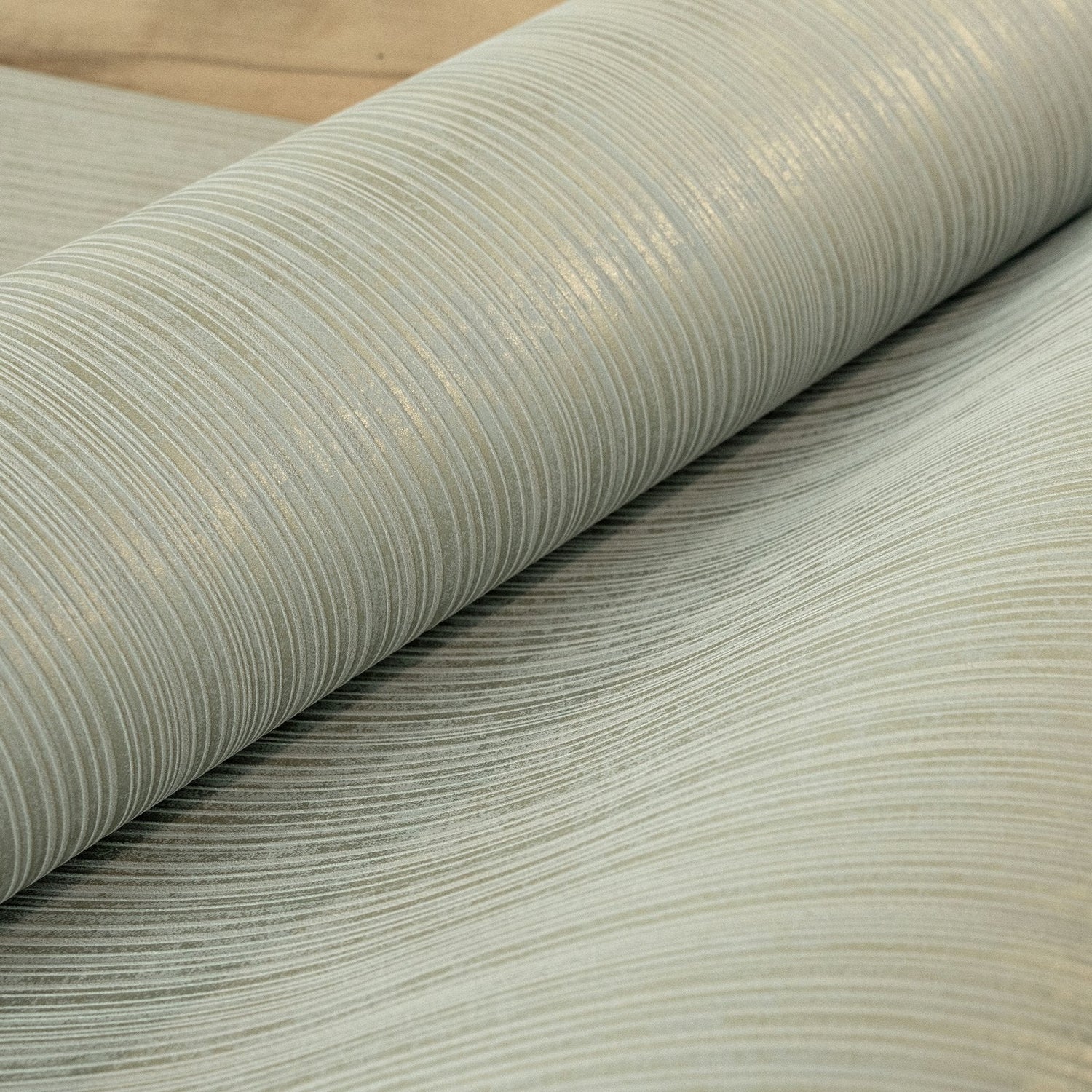 Jupiter Sage Green wallpaper in green color - pattern number GH64617-23 - by Galerie in the Universe collection