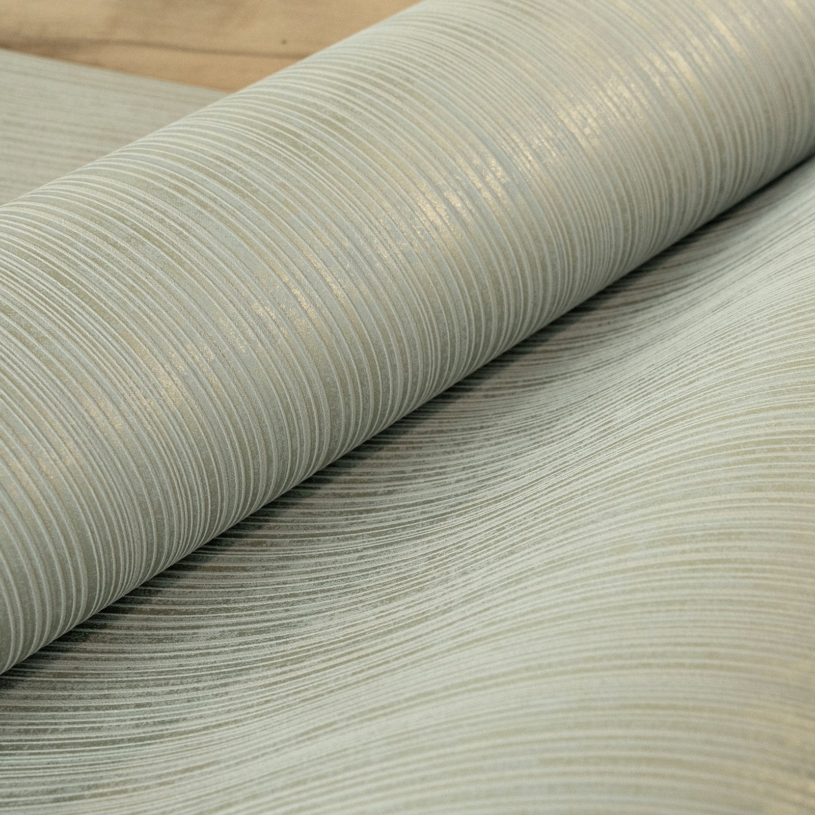 Jupiter Sage Green wallpaper in green color - pattern number GH64617-23 - by Galerie in the Universe collection
