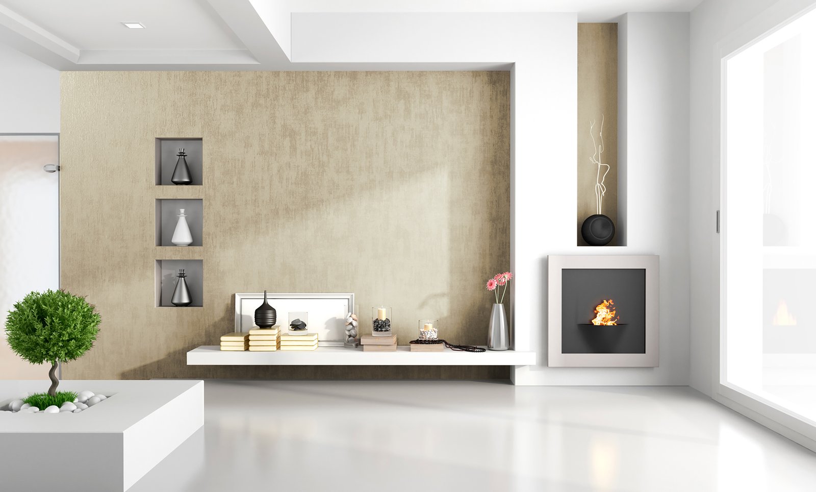 Merkur Sand Beige wallpaper in beige color - pattern number GH64624-23 - by Galerie in the Universe collection
