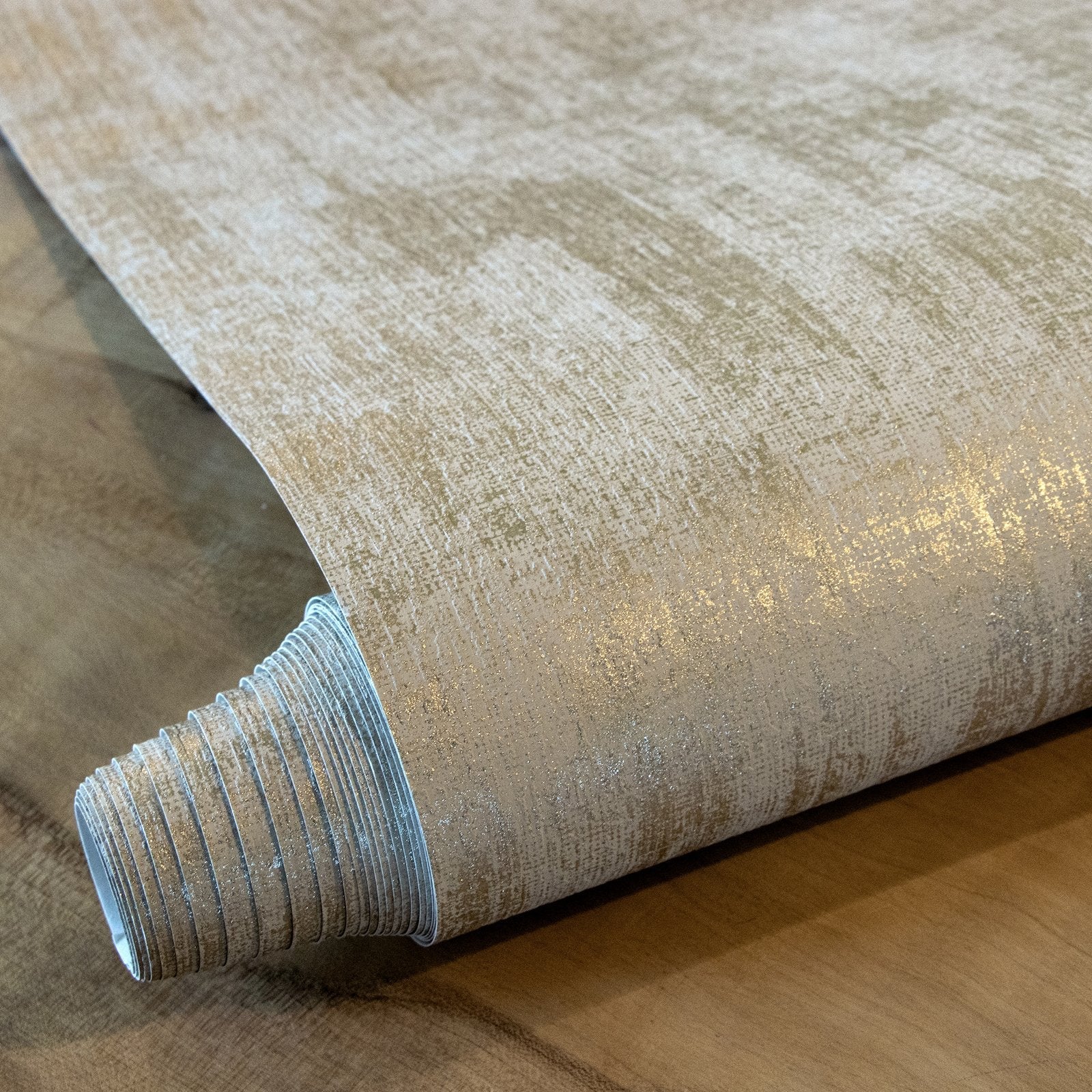 Merkur Sand Beige wallpaper in beige color - pattern number GH64624-23 - by Galerie in the Universe collection