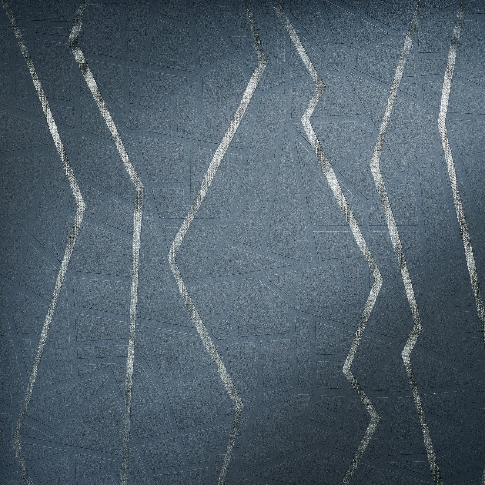 Connection Night Blue wallpaper in blue color - pattern number GH64636-23 - by Galerie in the Slow Living collection