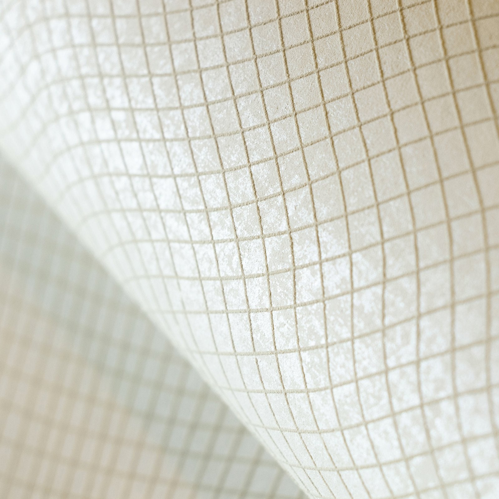Spirit Linen White wallpaper in cream color - pattern number GH64645-23 - by Galerie in the Slow Living collection