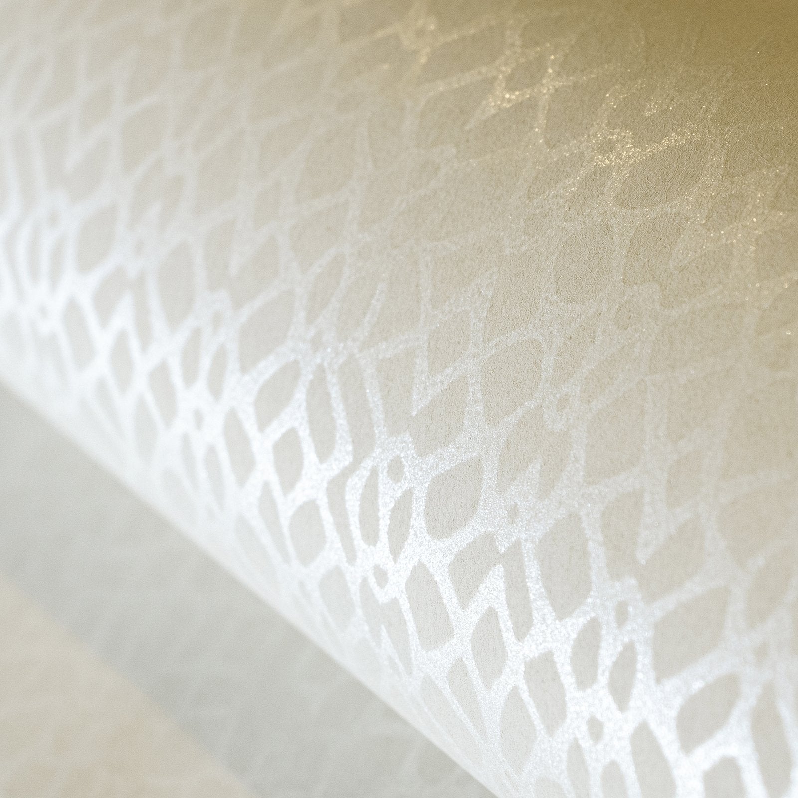 Soul Linen White wallpaper in cream color - pattern number GH64651-23 - by Galerie in the Slow Living collection