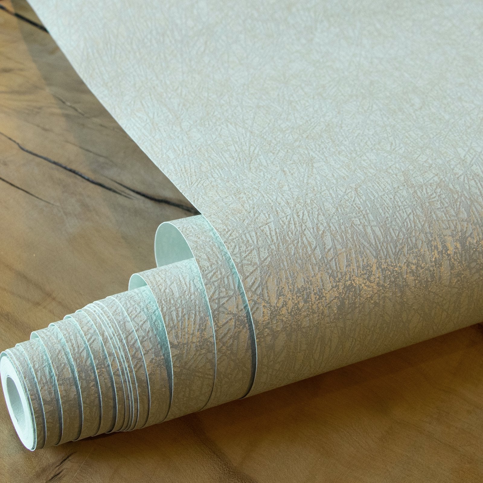 Holistic Frost Mint wallpaper in green color - pattern number GH64654-23 - by Galerie in the Slow Living collection