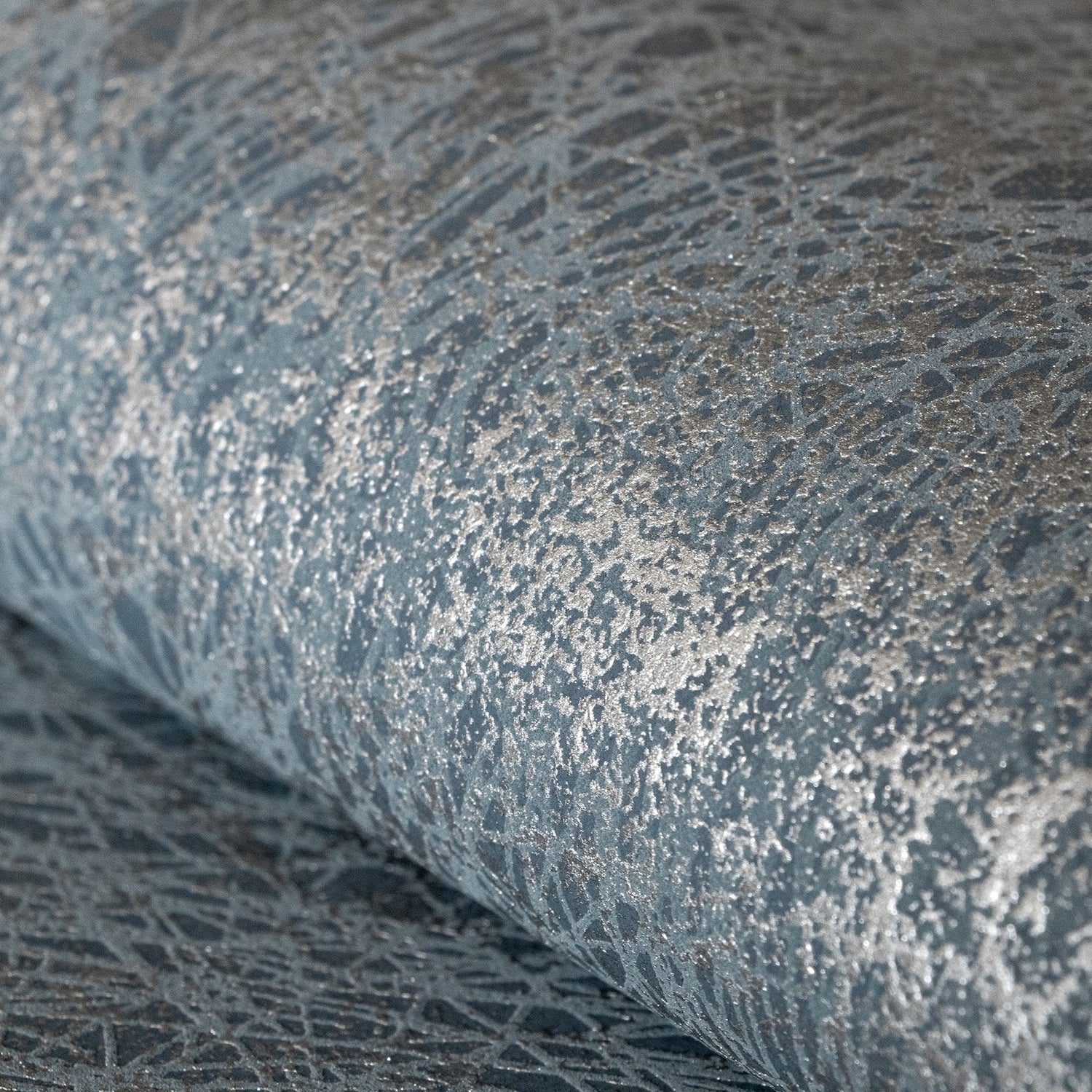 Holistic Night Blue wallpaper in blue color - pattern number GH64656-23 - by Galerie in the Slow Living collection