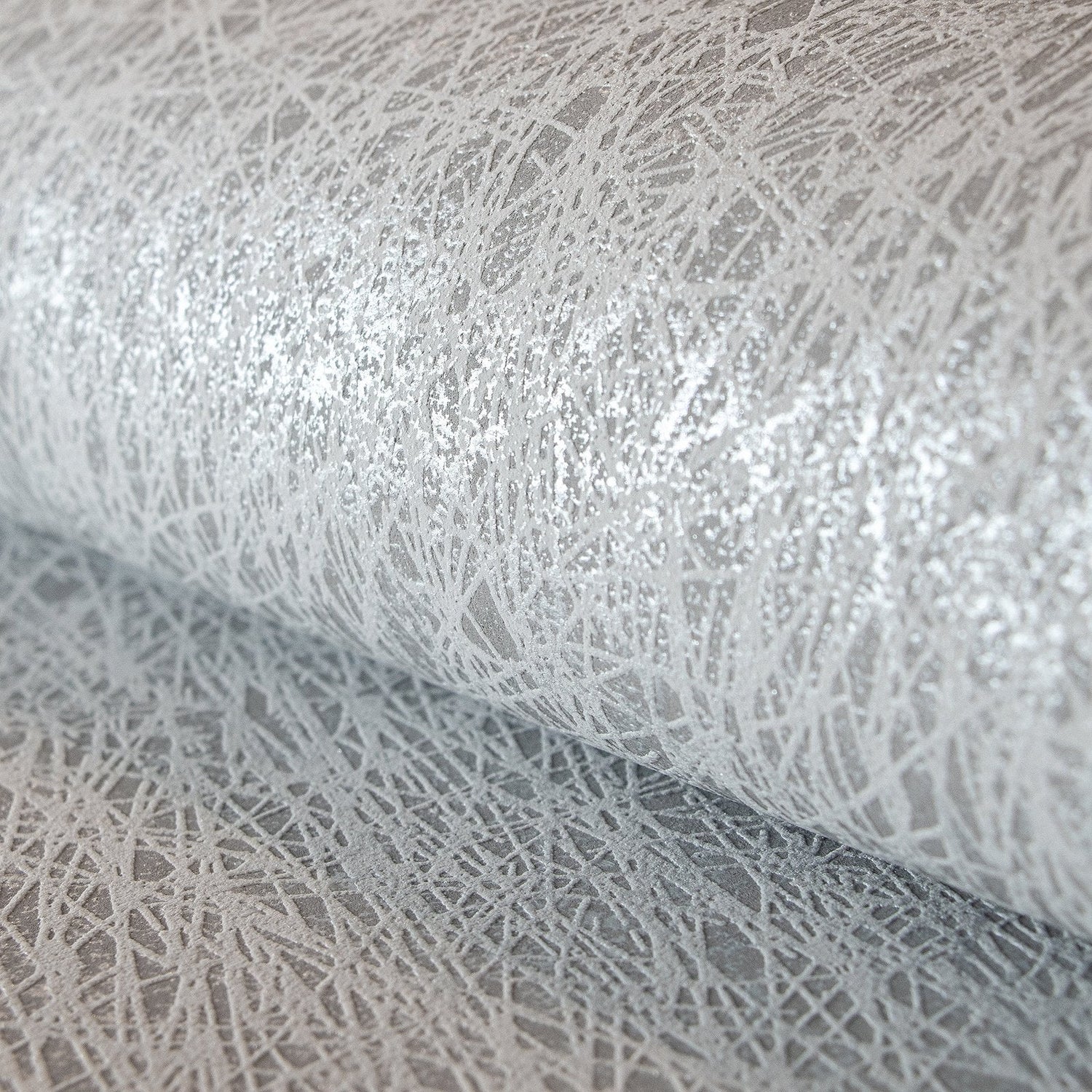 Holistic Rosy Grey wallpaper in silver grey color - pattern number GH64660-23 - by Galerie in the Slow Living collection
