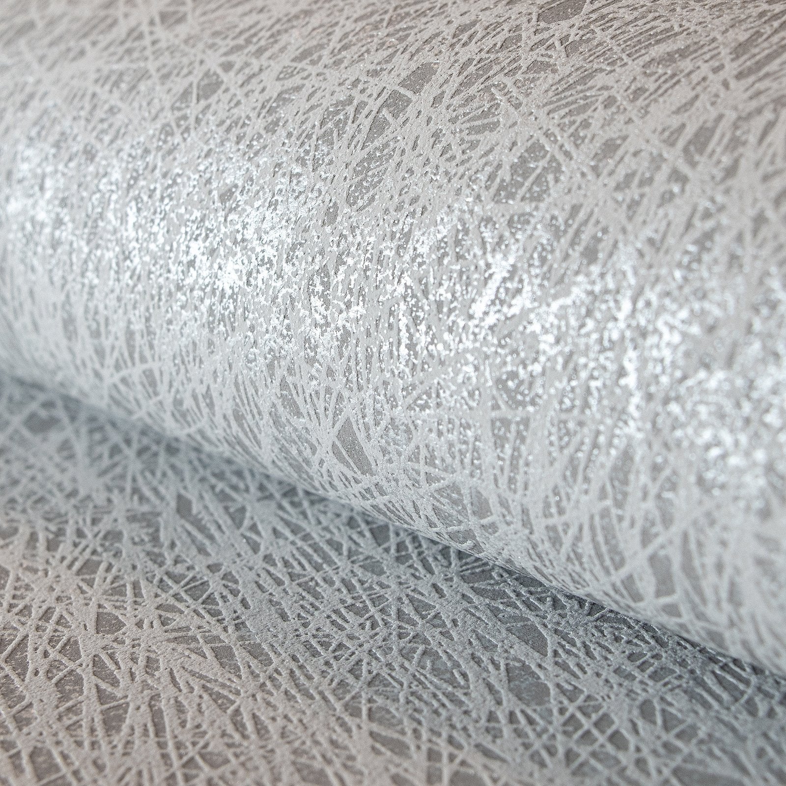 Holistic Rosy Grey wallpaper in silver grey color - pattern number GH64660-23 - by Galerie in the Slow Living collection