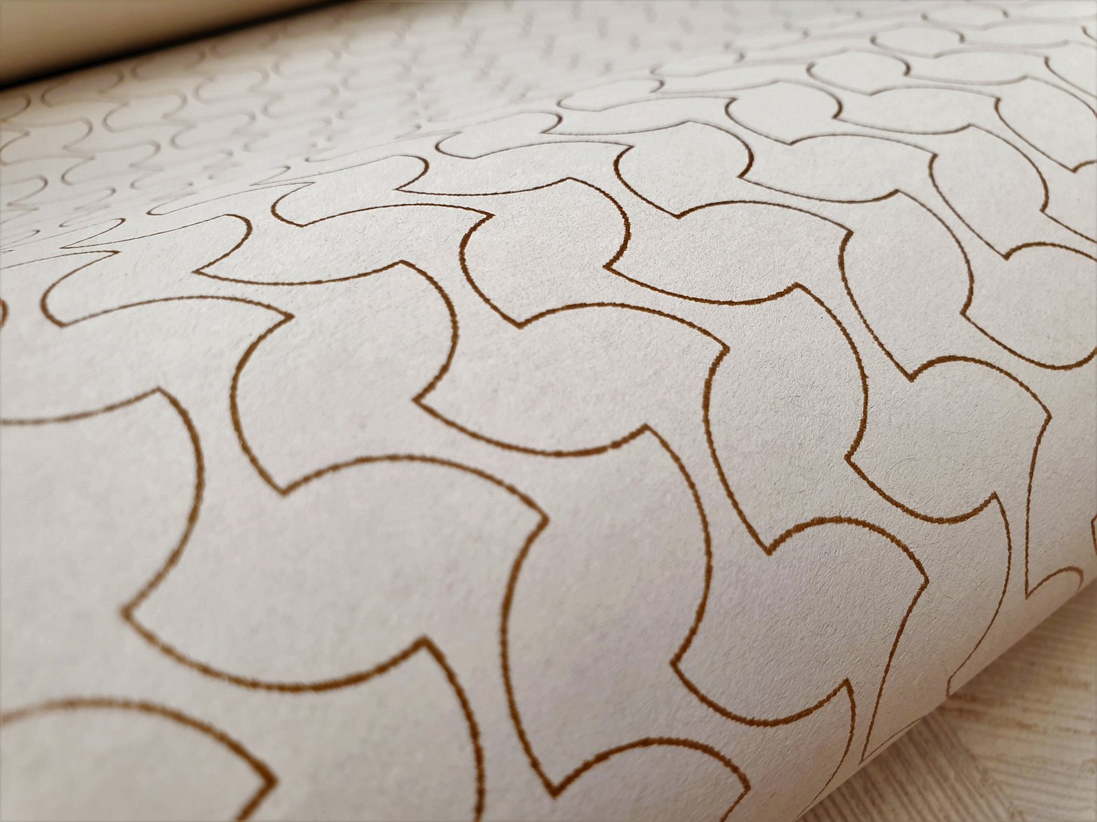 Balance Sand Gold wallpaper in beige color - pattern number GH64666-23 - by Galerie in the Slow Living collection