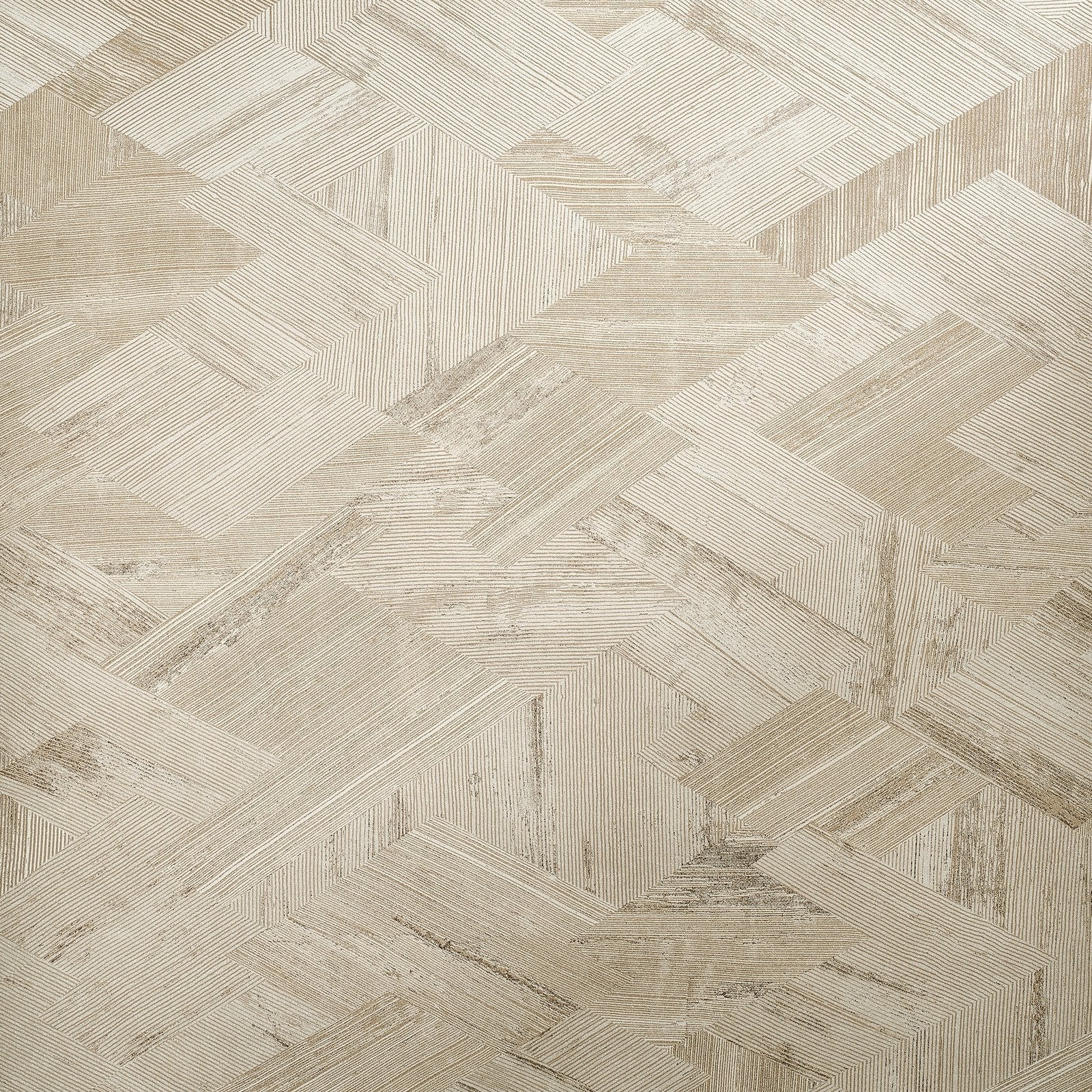 Ralph Linen white wallpaper in beige color - pattern number GH64677-23 - by Galerie in the Slow Living collection