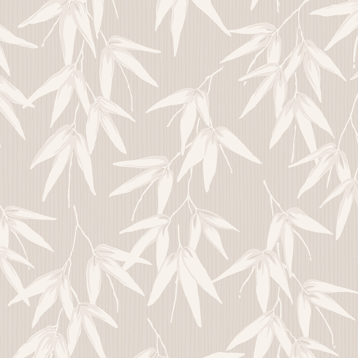 Bamboo Garden wallpaper in stone shimmer color - pattern number 6468 - by Schumacher in the Borastapeter collection