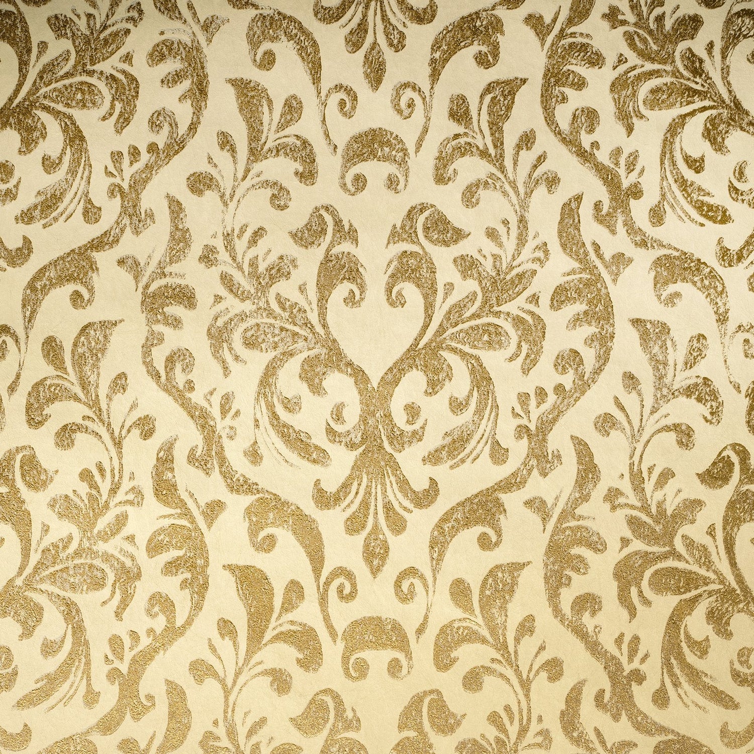 Notting Hill / Loft Damask wallpaper in gold color - pattern number GH64860-23 - by Galerie in the Urban Classics collection